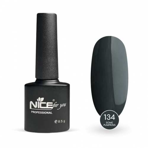Гель-лак Nice for you Some Pumpkins №134 Серо-зеленый 8.5 г