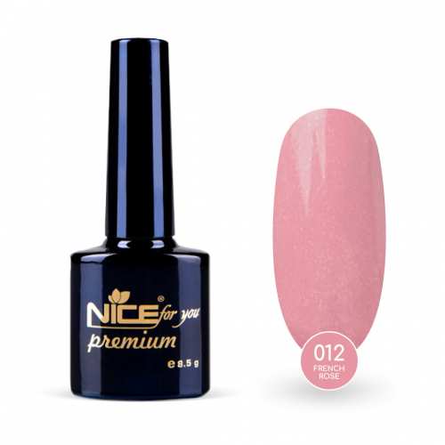 Гель-лак Nice for you French Rose Premium №012 Персиково-розовый 8.5 г