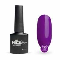 Гель-лак Nice for you Sunny Collection Basic №155 Розово-фиолетовый 8.5 г
