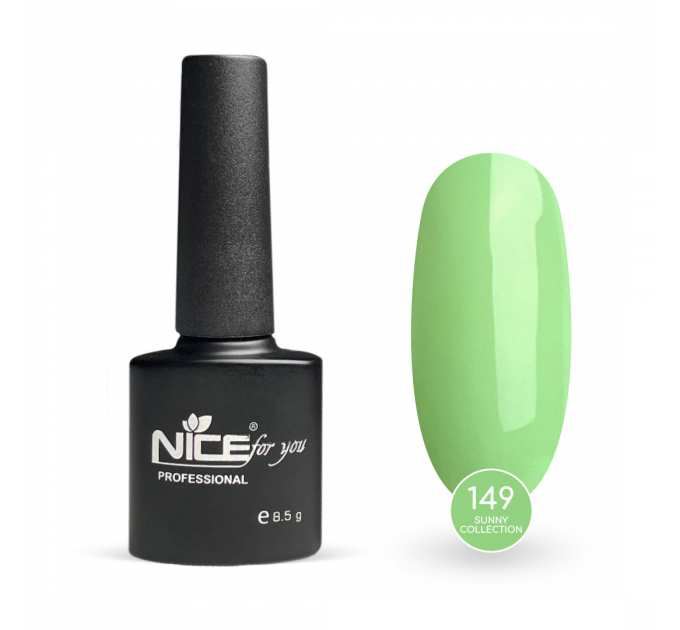 Гель-лак Nice for you Sunny Collection Basic №149 Яблочный 8.5 г