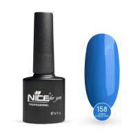 Гель-лак Nice for you Sunny Collection Basic №158 Синий 8.5 г