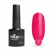 Гель-лак Nice for you Sunny Collection Basic №153 Горячо-розовый 8.5 г