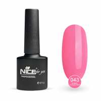 Гель-лак Nice for you Sunny Collection Basic №043 Нежно-розовый 8.5 г