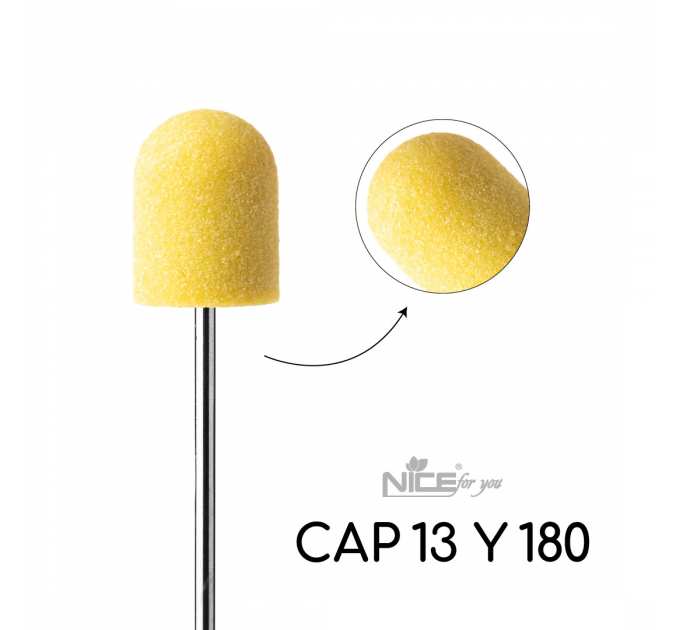 Песочный колпачок для педикюра Nice for you CAP 13 Y 180