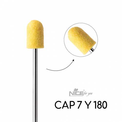 Песочный колпачок для педикюра Nice for you CAP 7 Y 180