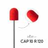 Песочный колпачок для педикюра Nice for you CAP 10 R 120