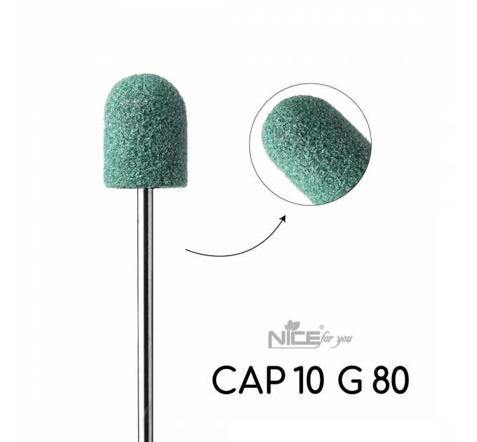 Песочный колпачок для педикюра Nice for you CAP 10 G 80