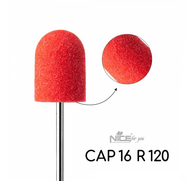 Песочный колпачок для педикюра Nice for you CAP 16 R 120