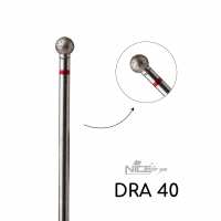 Фреза алмазная Nice for you ШАР DRA 40 Красный