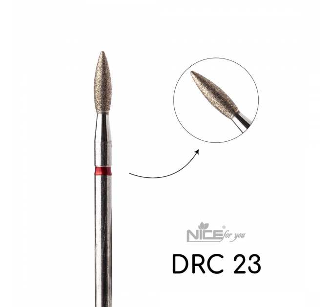 Фреза алмазная Nice for you ПАМЯ DRС 23 Красное