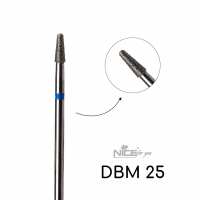 Фреза алмазная Nice for you КОНУС DBM 25 Синий