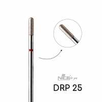 Фреза алмазная Nice for you ЦИЛИНДР DRP 25 Красный