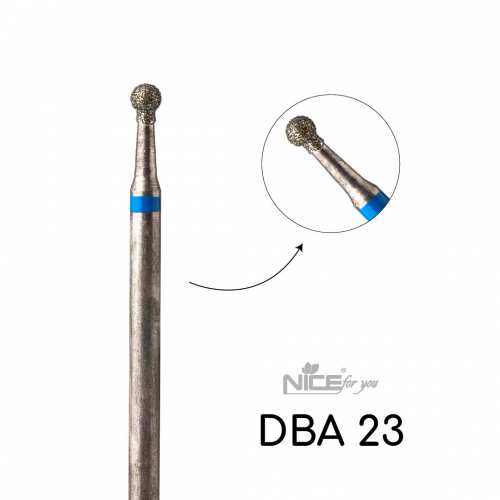Фреза алмазная Nice for you ШАР DBA 23 Синяя