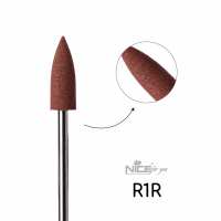 Силиконовая фреза Nice for you КОНУС средний красный R1R