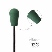 Силиконовая фреза Nice for you ГРУША зеленая R2G