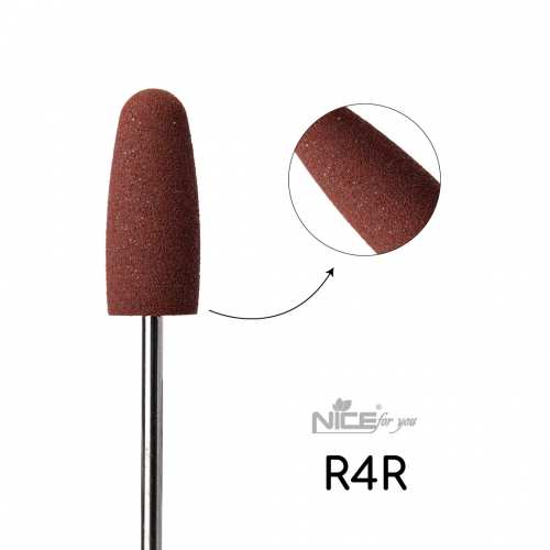 Силиконовая фреза Nice for you Цилиндр красный R4R