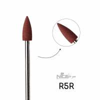 Силиконовая фреза Nice for you КОНУС малый красный R5R