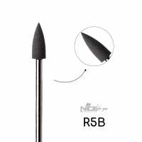 Силиконовая фреза Nice for you КОНУС малый черный R5B