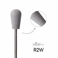 Силиконовая фреза Nice for you ГРУША белая R2W