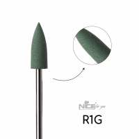 Силиконовая фреза Nice for you КОНУС средний зеленый R1G
