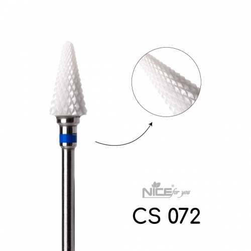 Фреза керамическая Nice for you КОНУС CS072 Синий