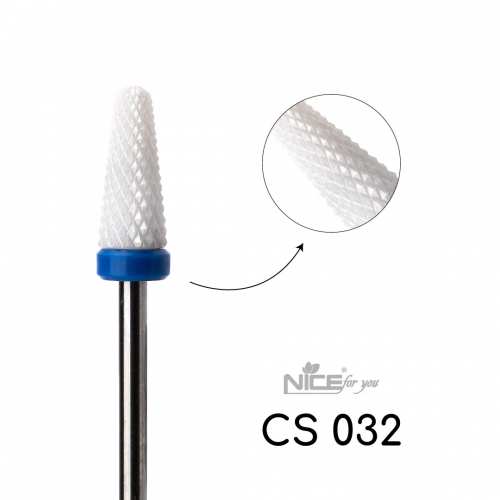 Фреза керамическая Nice for you КОНУС CS032 Синий