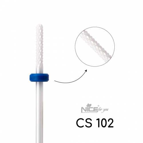 Фреза керамическая Nice for you ПЛАМЯ CS102 Синее