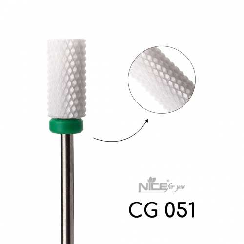 Фреза керамическая Nice for you ЦИЛИНДР CG051 Зеленый