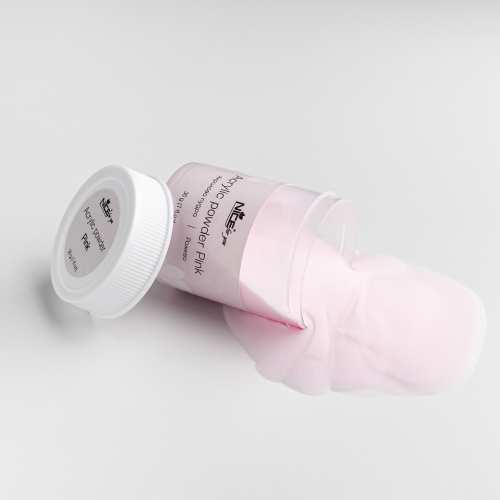 Акриловая пудра Nice for you Розовая 30 г