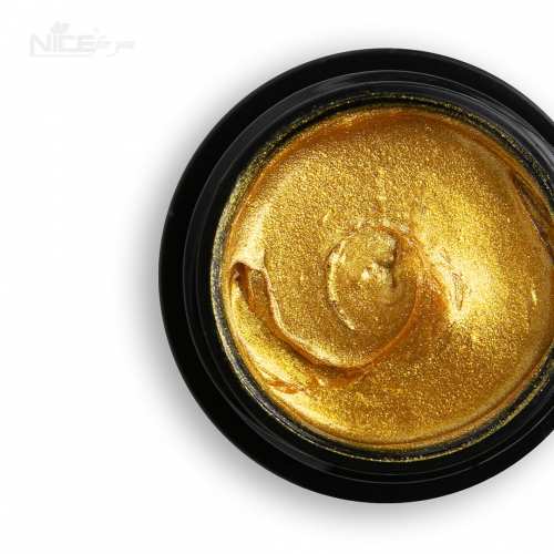 Гель-паста для дизайна Nice for you Gel paste 2D Gold Золотистая 5 г