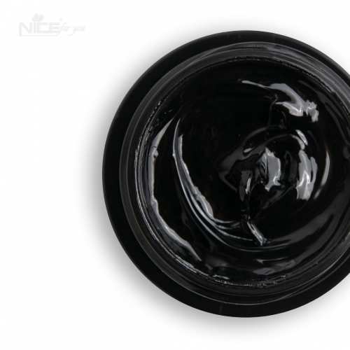 Гель-паста для дизайна Nice for you Gel paste 2D Black Черная 5 г