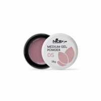 Гель для наращивания Nice for you Medium gel №05 Powder Пудрово-розовый с шимером 30 г