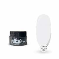 Гель для наращивания Nice for you Builder gel Clear Прозрачный 5 г