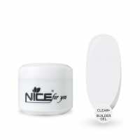 Гель для наращивания Nice for you Builder gel Clear + Прозрачный 30 г