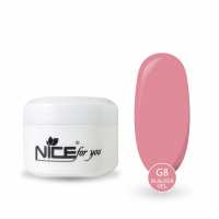 Гель для наращивания Nice for you Builder gel G-8 Lolly pop Ярко-розовый 50 г
