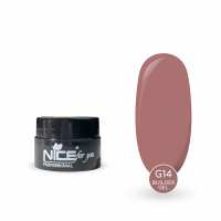 Гель для наращивания Nice for you Builder gel G-14 Terra Rose Терракотовая роза 5 г