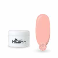 Гель для наращивания Nice for you Builder gel G-13 Light peach Светлый персиковый 15 г
