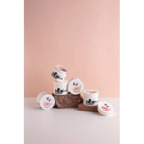 Набор гелей для наращивания Nice for you Midi Set