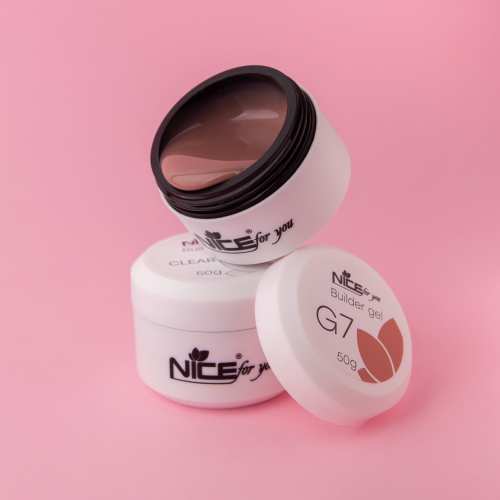 Набор гелей для наращивания Nice for you Double set