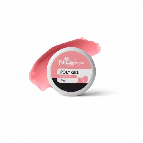 Полигель Nice for you Rose Pink Фиолетово-розовый 5 г
