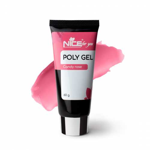 Полигель Nice for you Candy Rose Розовый 60 г