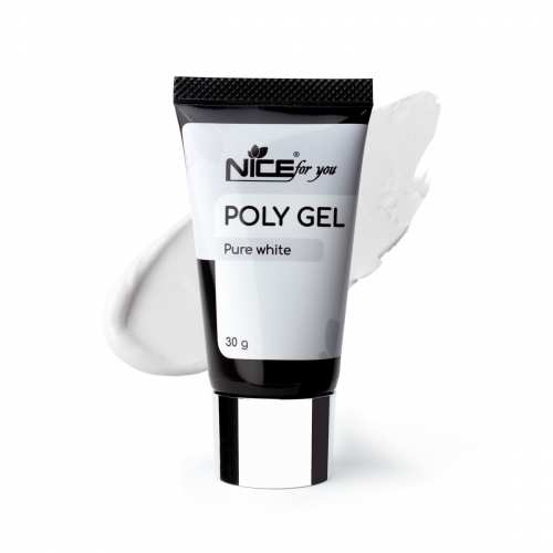 Полигель Nice for you Pure White Белый 30 г
