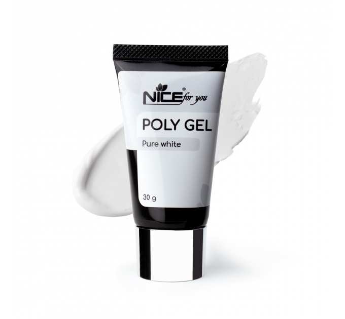 Полигель Nice for you Pure White Белый 30 г