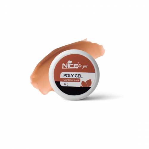 Полигель Nice for you Caramel Pink Карамельный 5 г