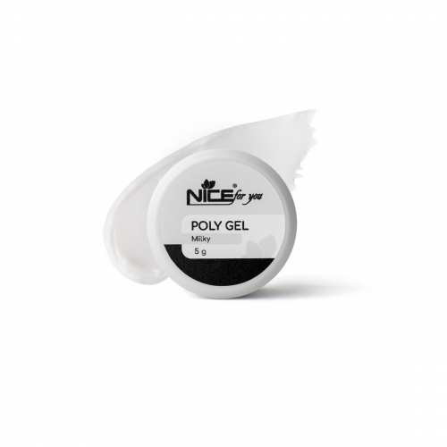 Полигель Nice for you Poly gel Milky Молочный 5 г