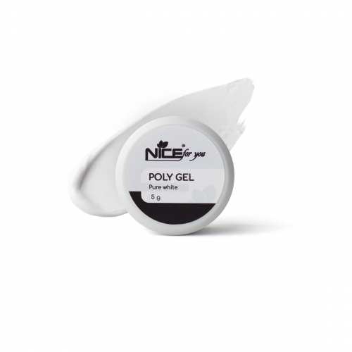 Полигель Nice for you Pure White Белый 5 г
