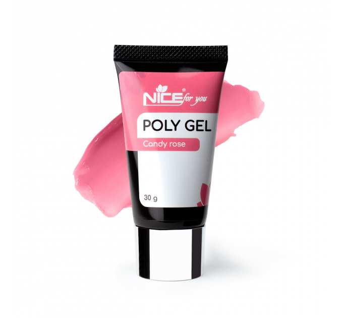 Полигель Nice for you Candy Rose Розовый 30 г
