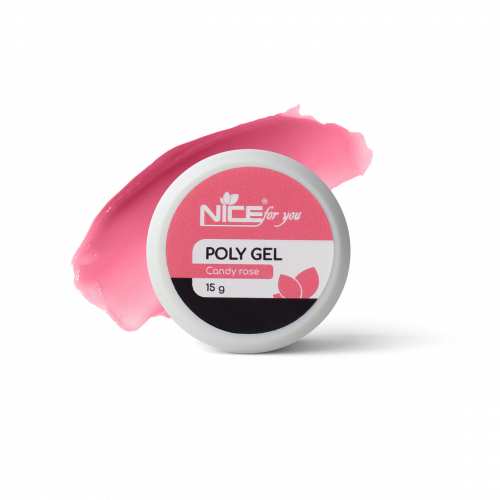 Полигель Nice for you Candy Rose Розовый 15 г