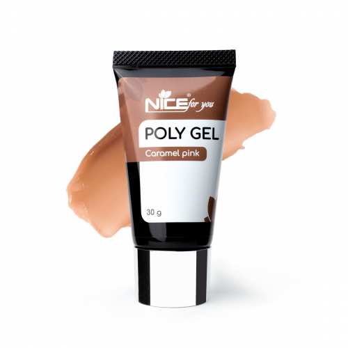 Полигель Nice for you Caramel Pink Карамельный 30 г