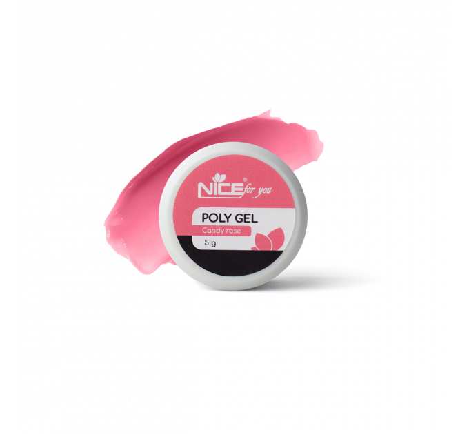 Полигель Nice for you Candy Rose Розовый 5 г